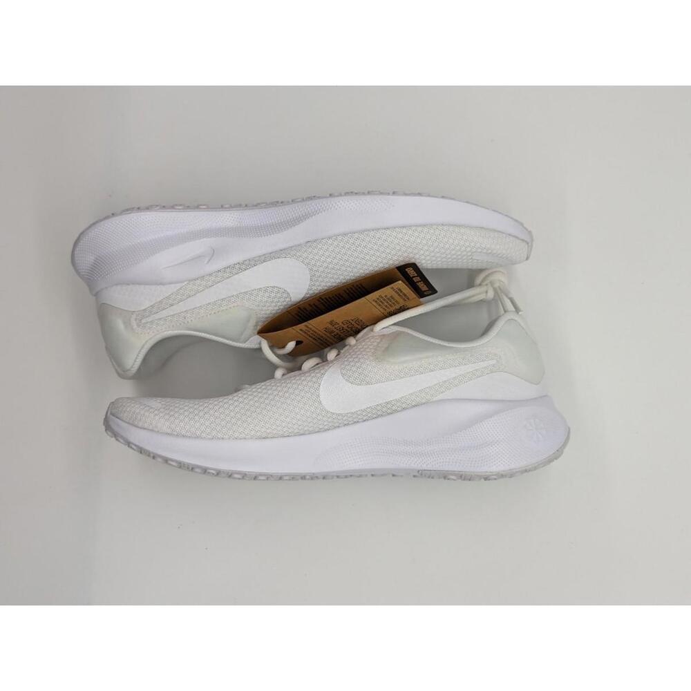 Nike Revolution 7 Athletic Shoes Triple White FB2208-100 Women's Size 9.5 New! - Picture 6 of 7